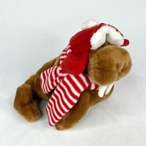Vintage GUND Walden Christmas Walrus Plush Rare